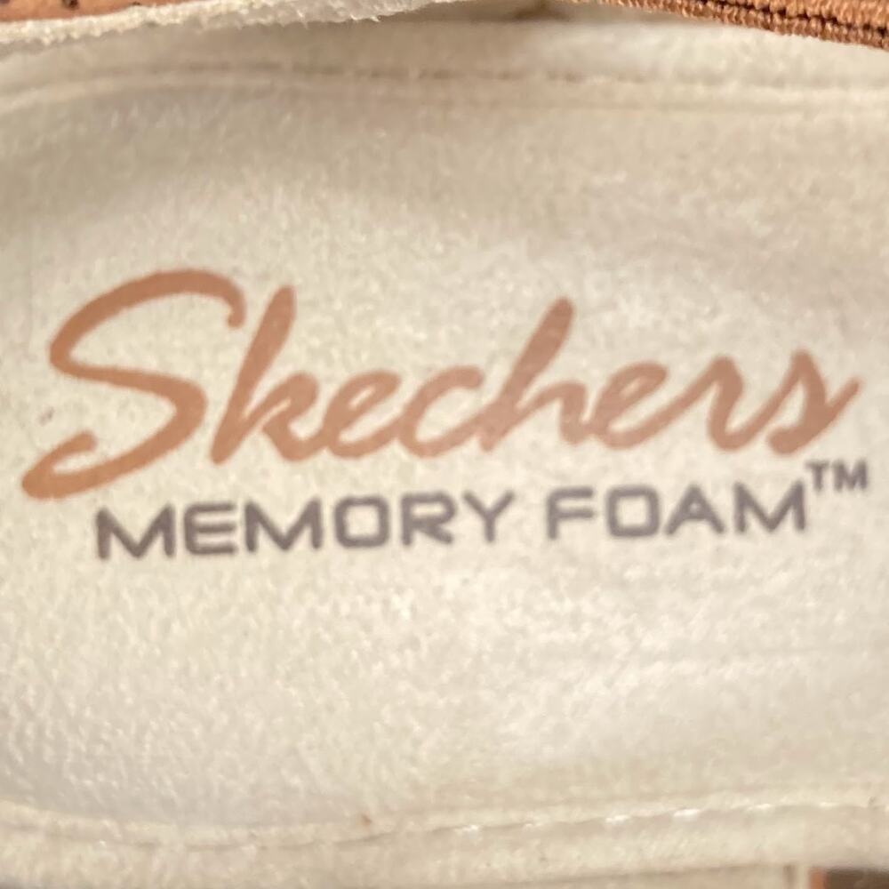 Skechers Parallel - Piazza Memory Foam Wedge Sand… - image 2